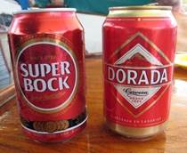 dorada & superbock cans